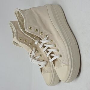 Converse Chuck Taylor All Star Move Hi High Women Platform Shoe Sneakers Size 11
